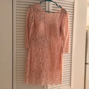 Mesh Floral Midi Dress